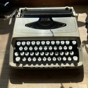 Vintage 1960s Sears Scout Steel Mechanical Manual Typewriter